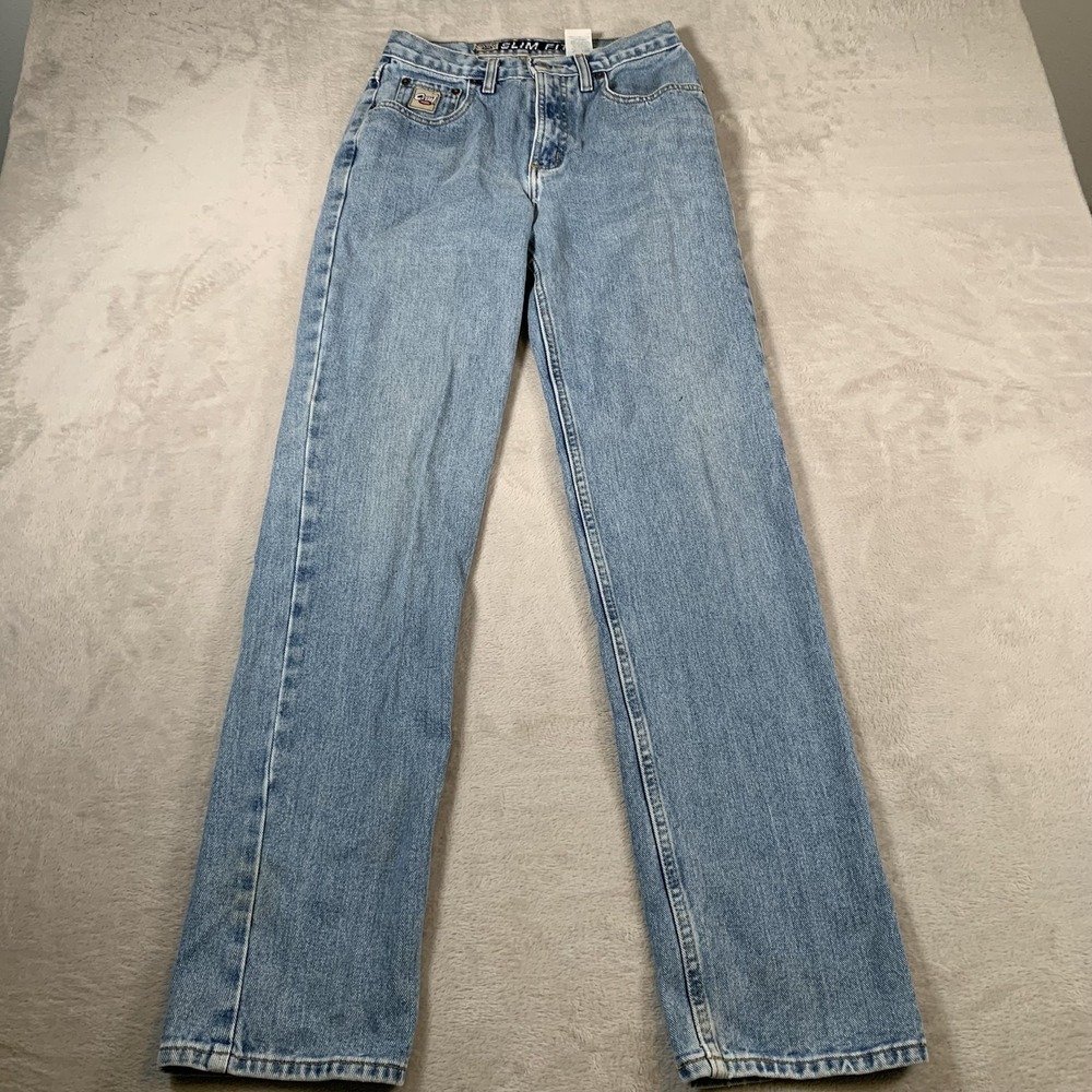 Cruel Girl Jeans Womens 9 Long Slim Fit‎ High Rise Straight Leg Western Denim